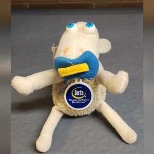 VTG Serta Counting Sheep Plush Toy 1/16 Baby Serta Sheep Lamb Y2K 2000 Toy